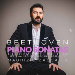 Piano Sonatas, opp. 2 nos. 1–3, 7, 10 nos. 1–3, 14 nos. 1–2, 22, 78, 79 by Beethoven ;   Maurizio Zaccaria