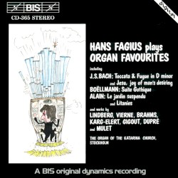Organ Favourites by Hans Fagius