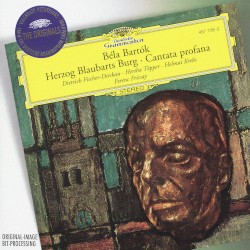 Herzog Blaubarts Burg / Cantata profana by Béla Bartók ;   Dietrich Fischer‐Dieskau ,   Hertha Töpper ,   Helmut Krebs ,   Ferenc Fricsay