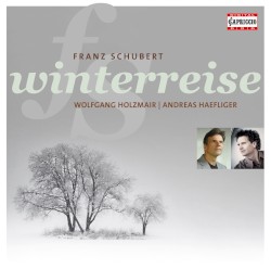 Winterreise by Franz Schubert ;   Wolfgang Holzmair ,   Andreas Haefliger