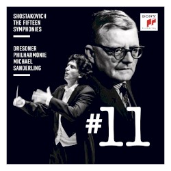 Symphony #11 by Shostakovich ;   Dresdner Philharmonie ,   Michael Sanderling