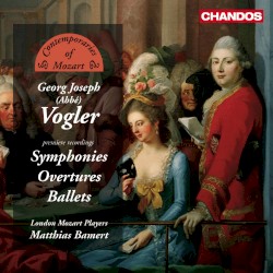 Vogler: Symphonies, Overtures and Ballets by Georg Joseph Vogler ,   London Mozart Players  &   Matthias Bamert