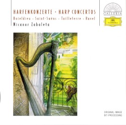 Harfenkonzerte by Boïeldieu ,   Saint‐Saëns ,   Tailleferre ,   Ravel ;   Nicanor Zabaleta