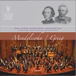Mendelssohn / Grieg by Felix Mendelssohn ,   Edvard Grieg ;   Jahja Ling ,   San Diego Symphony ,   San Diego Master Chorale ,   Nicole Cabell