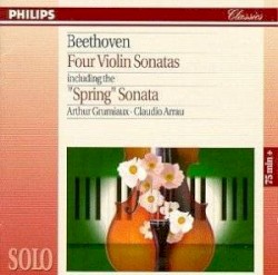 Four Violin Sonatas by Beethoven ;   Arthur Grumiaux ,   Claudio Arrau