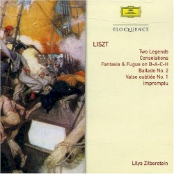 Two Legends / Consolations by Franz Liszt ;   Lilya Zilberstein