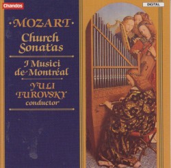 Church Sonatas by Mozart ;   János Sebestyén ,   Ferenc Erkel Chamber Orchestra