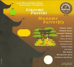 Madama Butterfly by Giacomo Puccini ;   Eleanor Steber ,   Richard Tucker ,   Giuseppe Valdengo ,   Jean Madeira ,   Max Rudolf ,   Metropolitan Opera Orchestra