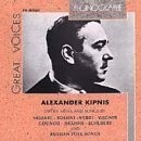 Opera arias and songs and Russian folk songs by Alexander Kipnis
