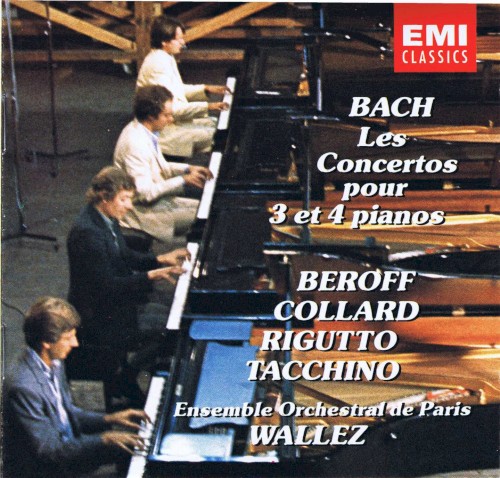 Concertos pour 3 et 4 pianos