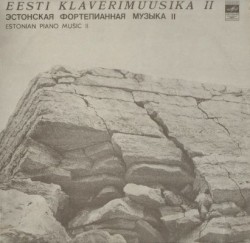 Eesti klaverimuusika II by Matti Reimann