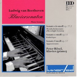 Klaviersonaten by Ludwig van Beethoven ;   Peter Rösel