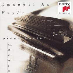 Piano Sonatas Nos. 32, 47, 53 & 59 by Haydn ;   Emanuel Ax