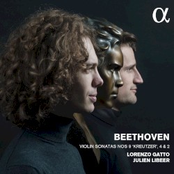 Violin Sonatas nos. 9 "Kreutzer", 4 & 2 by Beethoven ;   Lorenzo Gatto ,   Julien Libeer
