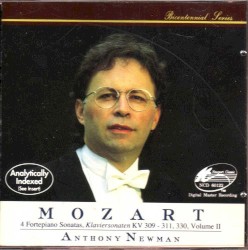 4 Fortepiano Sonatas, KV 309 - 311, 330, Volume II by Mozart ;   Anthony Newman