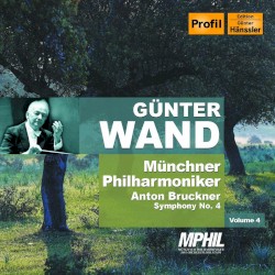 Symphony no. 4 by Anton Bruckner ;   Günter Wand ,   Münchner Philharmoniker