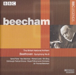 Symphony No. 9 by Beethoven ;   Royal Philharmonic Orchestra ,   Sir Thomas Beecham