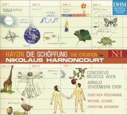 Die Schöpfung by Haydn ;   Concentus Musicus Wien ,   Arnold Schönberg Chor ,   Nikolaus Harnoncourt