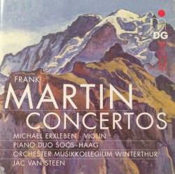 Concertos by Frank Martin ;   Michael Erxleben ,   Piano Duo Soós-Haag ,   Orchester Musikkollegium Winterthur ,   Jac van Steen