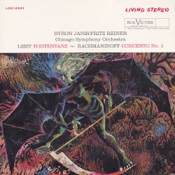 Liszt: Totentanz / Rachmaninoff: Concerto no. 1 by Liszt ,   Rachmaninoff ;   Byron Janis ,   Fritz Reiner ,   Chicago Symphony Orchestra