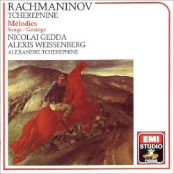 Mélodies by Rachmaninov ,   Tcherepnine ;   Nicolai Gedda ,   Alexis Weissenberg ,   Alexandre Tcherepnine
