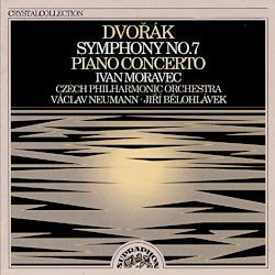 Symphony No. 7 / Piano Concerto by Antonín Dvořák ;   Ivan Moravec ,   Czech Philharmonic Orchestra ,   Václav Neumann ,   Jiří Bělohlávek