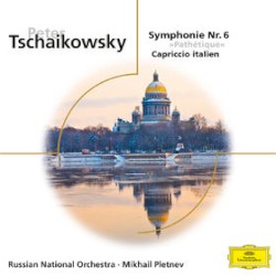 Symphonie Nr. 6 Pathétique / Capriccio Italien by Peter Tchaikowsky ;   Russian National Orhcestra ,   Mikhail Pletnev