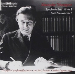 Symphonies no. 1 & no. 2 / Piano Concerto no. 5 by Alexander Tcherepnin ;   Singapore Symphony Orchestra ,   Lan Shui ,   Noriko Ogawa
