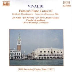 Famous Flute Concerti by Vivaldi ;   Capella Istropolitana ,   Oliver Dohnányi