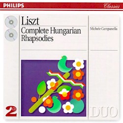 Complete Hungarian Rhapsodies by Liszt ;   Michele Campanella
