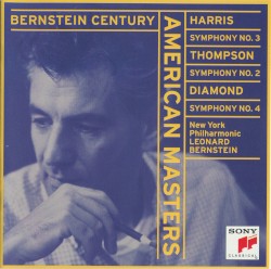 American Masters: Harris, Thompson, Diamond by Harris ,   Thompson ,   Diamond ;   New York Philharmonic ,   Leonard Bernstein