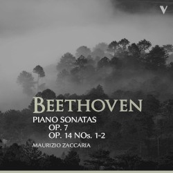 Piano Sonatas, op. 7 / op. 14 nos. 1-2 by Beethoven ;   Maurizio Zaccaria