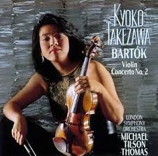 Violin Concerto 2 / Rhapsodies 1 & 2 by Béla Bartók ;   Kyoko Takezawa