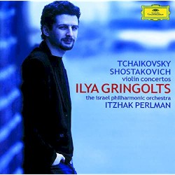 Violin Concertos by Tchaikovsky ,   Shostakovich ;   The Israel Philharmonic Orchestra ,   Itzhak Perlman ,   Ilya Gringolts