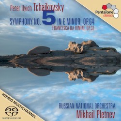Tchaikovsky: Symphony no. 5 / Russian National Orchestra, Mikhail Pletnev by Tchaikovsky ;   Russian National Orchestra  &   Mikhail Pletnev