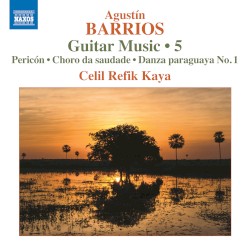 Guitar Music 5: Pericón / Choro da saudade / Danza paraguaya no. 1 by Agustín Barrios Mangoré ;   Celil Refik Kaya