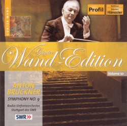 Symphony no. 9 by Anton Bruckner ;   Radio-Sinfonieorchester Stuttgart des SWR ,   Günter Wand