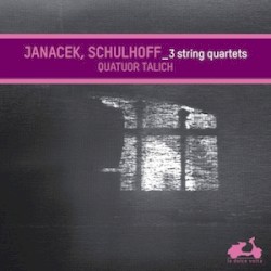3 String Quartets by Janáček ,   Schulhoff ;   Talich Quartet