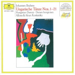 Hungarian Dances (Piano Four Hands) by Johannes Brahms ;   Alfons & Aloys Kontarsky