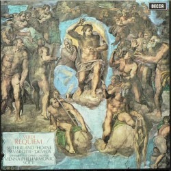 Requiem / Quattro Pezzi Sacri by Verdi ;   Sutherland ,   Horne ,   Pavarotti ,   Talvela ,   Vienna State Opera Chorus ,   Vienna Philharmonic ,   Solti