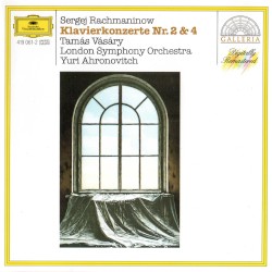 Klavierkonzerte Nr. 2 & 4 by Sergej Rachmaninow ;   Tamás Vásáry ,   London Symphony Orchestra ,   Yuri Ahronovitch
