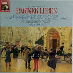 Pariser Leben by Jacques Offenbach ;   Chor des Bayerischen Rundfunks ,   Münchner Rundfunkorchester ,   Willy Mattes