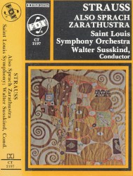 Also Sprach Zarathustra by Richard Strauss ;   Saint Louis Symphony Orchestra ,   Walter Süsskind