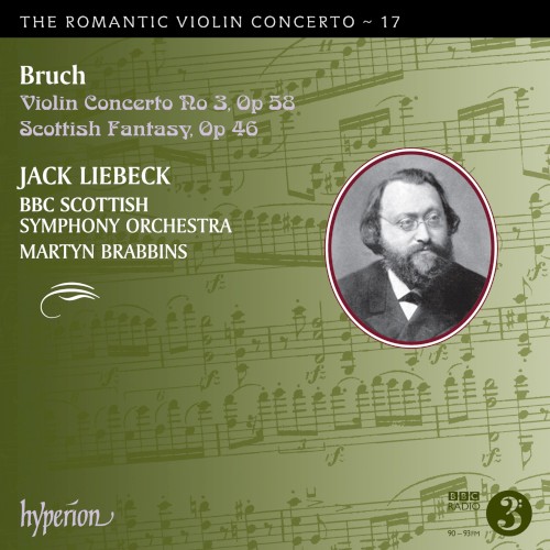 The Romantic Violin Concerto, Volume 17: Violin Concerto no. 3 in D minor, op. 58 / Scottish Fantasy in E-flat major, op. 46