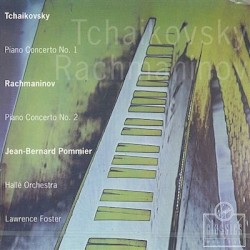 Piano Concerto No. 1 / Piano Concerto No. 2 by Jean‐Bernard Pommier ,   Hallé Orchestra ,   Lawrence Foster