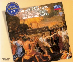 Moses und Aron by Schoenberg ;   Franz Mazura ,   Philip Langridge ,   Chicago Symphony Orchestra ,   Chicago Symphony Chorus ,   Sir Georg Solti