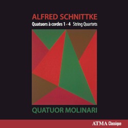 Quatuors à cordes 1 - 4 by Alfred Schnittke ;   Quatuor Molinari