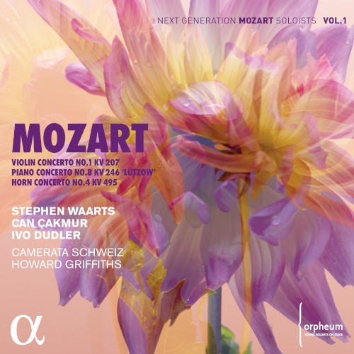 Violin Concerto no. 1, KV 207 / Piano Concerto no. 8, KV 246 “Lützow” / Horn Concerto no. 4, KV 495