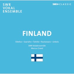 Finland by Sibelius ,   Saariaho ,   Talvitie ,   Rautavaara ,   Linkola ;   SWR Vokalensemble ,   Marcus Creed