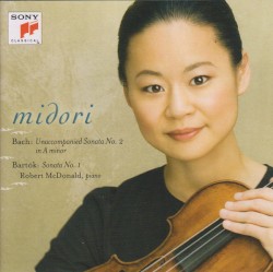 Sonatas by Bach ,   Bartók ;   Midori